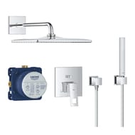 Душевая система Grohe Eurocube 25238000 встраиваемый смеситель с вн.частью, верхний/ручной душ, хром