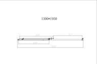 ������� ����� Vincea Slim-N 1300�1950 ������ ����������/������� ����� ���������, VDS-4SN130CLGM
