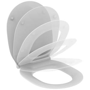 Сиденье для унитаза Ideal Standard Lux CONNECT AIR 640мм ультра-тонкое, микролифт, белый E036601