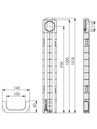   DN 100 Gidrolica Standart (100014560) 1,8 /  805