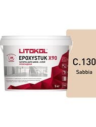 ������� ���������� LITOKOL EPOXYSTUK X90 C.130 Sabbia ��������, 4,5+0,5 ��