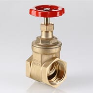 Задвижка клиновая 1 1/2"ВВ VALTEC латунь PN16  VT.012.RG.08
