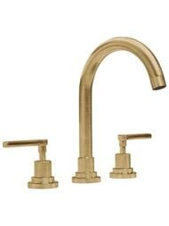 Смеситель для раковины Nicolazzi Mac Kinley 05 2208OS29 двухзахватный, на 3 отв., д/к, бронза браш — миниатюра 1