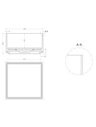   SALINI Armonia Square 02 (452450250) . S-Stone,  130522MF