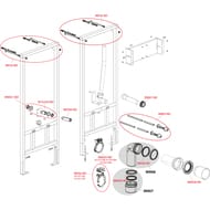 ��������� ���� ��� ���������� ������� ALCAPLAST A114/1120