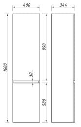 ����� Caprigo ������ (400�1600�344) ���������, ������, ���� ����� 34850R-B231