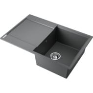 Мойка Omoikiri Daisen-78T PL (780х510х230) врезная, оборачиваемая, тетогранит, платина 4993525 — изображение 2
