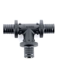 Тройник REHAU RAUTITAN PX, 16x16х16, пластик, арт.11600311001