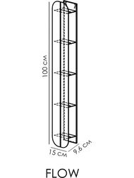 ����� FLOW Round Prima 150�96�1000 ���������, ��� �������, ������ Fl-ro-p15-�