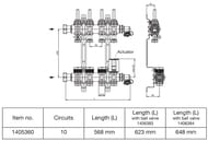 ����������������� ��������� Oventrop Multidis SF 10 1", ����.�����, � ����������� 0-5 �/��� 1405360