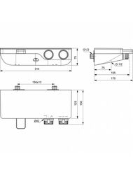    Ideal Standard CERATHERM S200 A7330AA , , 