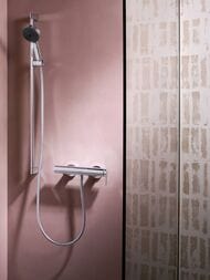 Смеситель Hansgrohe Tecturis S для душа, настенный, однозахватный, хром 73622000 — изображение 2