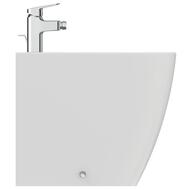 Биде напольное Ideal Standard i life S 355х480х400 пристенное, одно отверстие, перелив,белый T459501