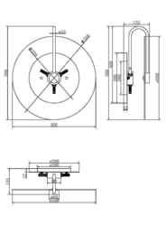 ��������� ���������� Maytoni Mare (���) MOD305WL-03B, IP20, G9�3, ������