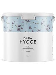 Интерьерная краска HYGGE Обсидиан (Obsidian) (7%) 2.7 л (шт.) — миниатюра 1