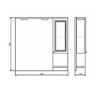 �������-���� COMFORTY �������-85 (850�820�155) ���������, �������� ����� 00003132625