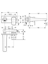 Ideal Standard Lux TONIC II ��������� ������������ ��� ����������� A6334AA, ����