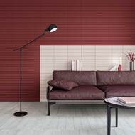 Плитка настенная Wow Stripes Transition Garnet (75х300) гранатовая 123812  (кв.м.)