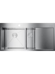 ����� Omoikiri AKISAME 100-2-IN-L (1000�510�180(200)) ������� ���� �����, ������.����� 4973544