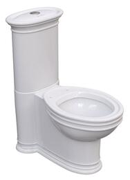 Унитаз-компакт Caprigo Armonia 390х720х800 белый, без сиденья, выпуск в стену, с арматурой 5813