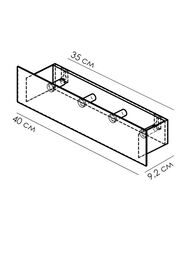 ����� FLOW Skyline Hook 400�92�90 ���������, � ��������, ������ Fl-sky-hook40-�