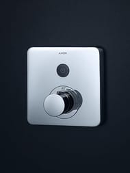Смеситель для душа Axor ShowerSelect 36705000 встраиваемый, термостат, 1 потреб., хром — изображение 2