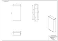 Зеркало-шкаф Cersanit MODUO 40 400х800х145 белый, без подсветки SB-LS-MOD40/Wh — изображение 7