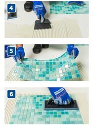 Клей белый PLITONIT Mosaic White для стекл.мозаики,керам.плитки,керамогр.и нат.камня, С1 ТЕ, 25кг