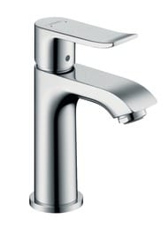 Смеситель Hansgrohe Metris 31088000 для умывальника с фиксированным изливом, донным клапаном, хром