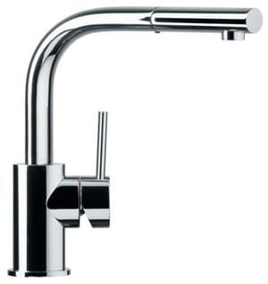 Смеситель для мойки SCHOCK NIMBUS-D с выдвижным изливом 218мм, цвет хром 710097