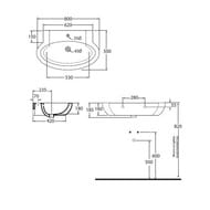 ���������� Azzurra Comoda (800�500�160) ���������, ���. ��� ���������, �������, ����� CMLS08050T0MBI