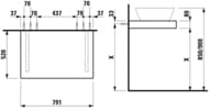 ���������� Laufen CASE 4.0512.0.075.463.1 (790�520�80) ��� ���������, � ��������, ����� �������