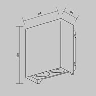 ��������� ���������� Maytoni Shell (���) O570WL-L20B3K, 3000K 15�� IP 54, ������