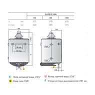 ARISTON SUPER SGA S/SGA 80 R  ,  ,   006269