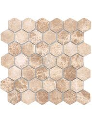 ������� �� ������������ ����� LeeDo Pietrine Hexagonal Emperador Light MAT hex 18�30 (285�305�6) ��