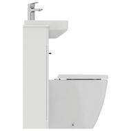 Унитаз приставной Ideal Standard i life S 355х480х400 соло, безободковый, белый T459401