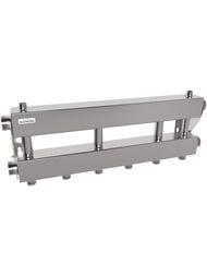 Модульный коллектор Gidruss MKSS-150-3x25 до 150 кВт, 2 магистр. подкл. 1 1/2, 3 контура 1" — изображение 2
