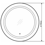 ������� COMFORTY ����-75 (750�750�40) LED-���������, ������������� ������ 00-00013782