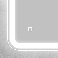 Зеркало BelBagno (800x30x800) с подсветкой и сенсорным выключателем SPC-MAR-800-800-LED-TCH