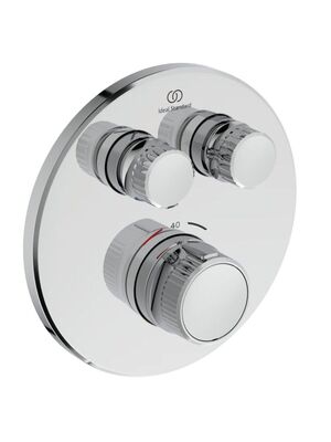 Ideal Standard NAVIGO Смеситель для душа A7296AA встраиваемый, термостат, внешняя часть, хром