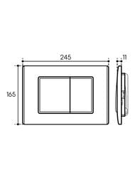 ������� ����� Aqueduto QUADRADO ������������ ���., ABS-�������, ������� ����, ������ ������� QUA014
