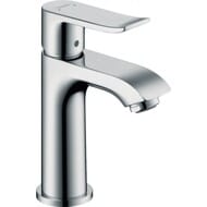 Смеситель Hansgrohe Metris 31186000 для раковины однорычажный, без сливного гарнитура, хром