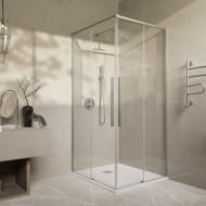 ������� ������ Vincea Slim-N 900�900�1950 ������ ����������/������� ������ ����., VSS-4SN900CLBN