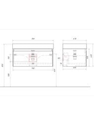    Aqwella Geometria (792x350x466) , 1 ,  GE01081WM