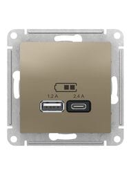 ������� Systeme Electric ATLASDESIGN USB A+�, 5�/2,4�, 2�5�/1,2�, ��������, ������� ATN000539