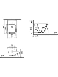 :  Vitra+  Integra Square+  +   9856B003-7207
