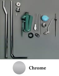 Унитаз-компакт Simas ARCADE (610x440x2410) верт.вып.хром AR 802+AR 801+R 01 Cr+F 90+120006 chrom