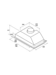 ������� JETAIR Viera Lux WH/A/72 (735�300�177) 550 �3/�, 81 ��, ����� PRF0174919