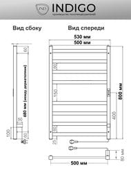 ����������������� Indigo Oktava Slim 3 �/� 600�500 (������,���.����) ����� ���. L�LOKS3E60-50WMRt