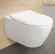 Сиденье для унитаза Villeroy & Boch Subway SLIMSEAT 9M65S101 тонкое, с микролифтом